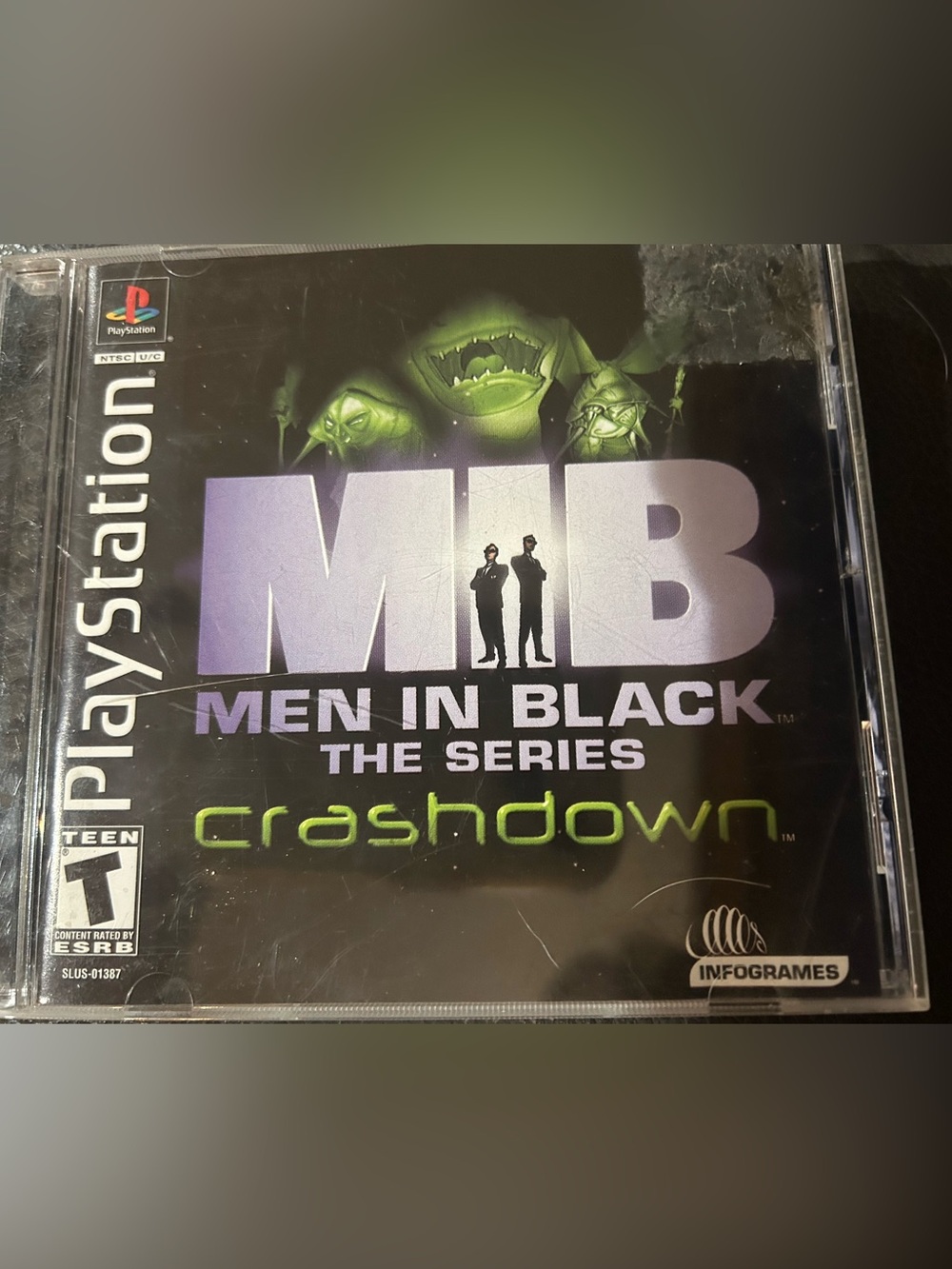 Pre-Owned CIB PS1 PSX Men in Black The Series Crashdown Video Game for OG Sony